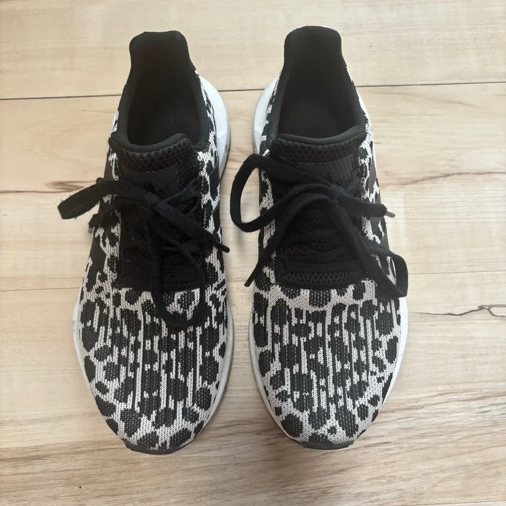 Adidas Women’s 6.5 Leopard Running Shoes. Swift. So cute